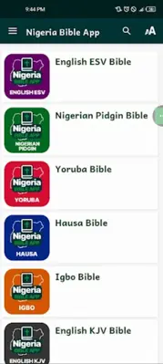 Nigeria Bible App android App screenshot 1